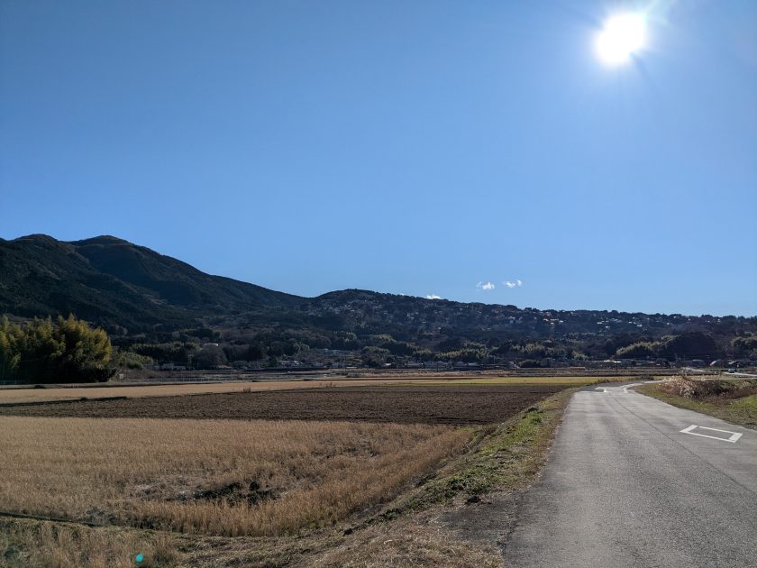 丹那盆地の風景